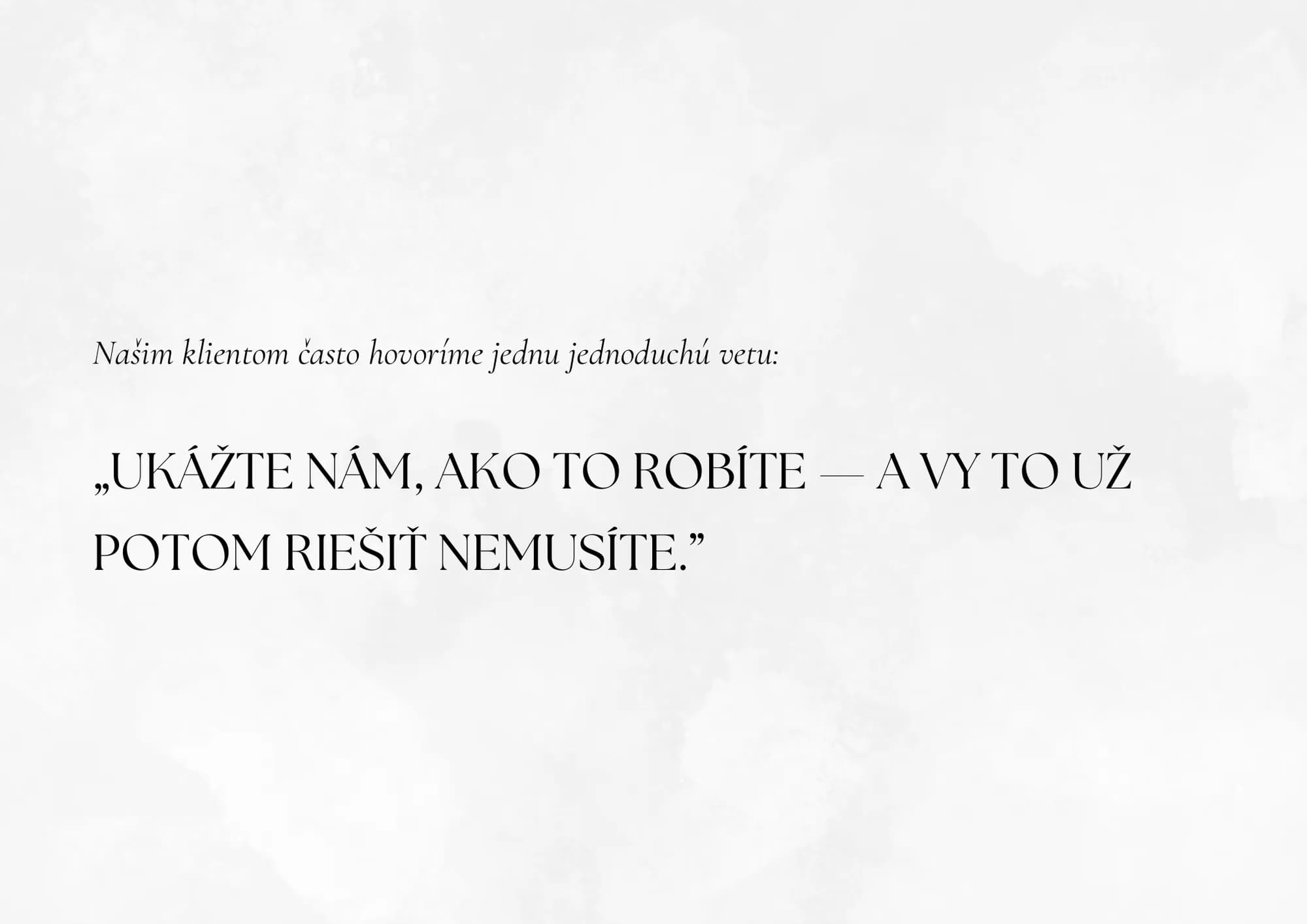 Brožúra Claria Assistance, strana 8 – Ukážte nám, ako to robíte