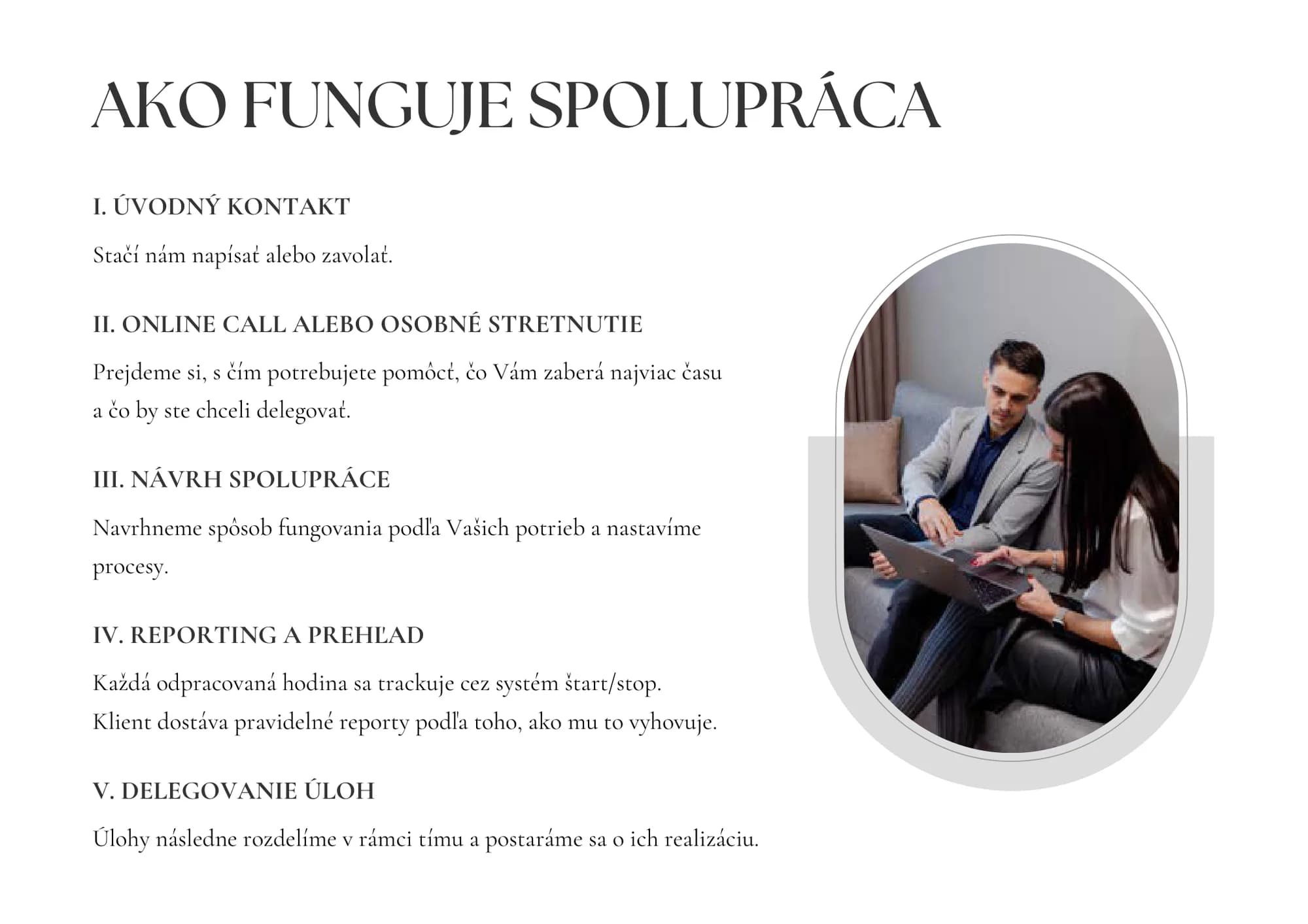 Brožúra Claria Assistance, strana 11 – Ako funguje spolupráca